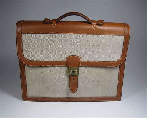 vintage Hermes briefcase